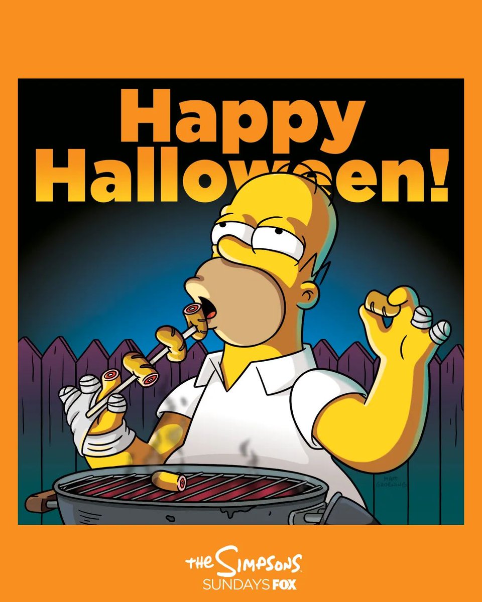 JoseMMenaG's tweet photo. Happy Halloween everyone!!
#Simpsons #TheSimpsons #Halloween #HappyHalloween #HalloweenSpecial #TreehouseOfHorror #Fall #Holiday #BestHoliday #AllHallowsEve https://t.co/aQXdwveK0p