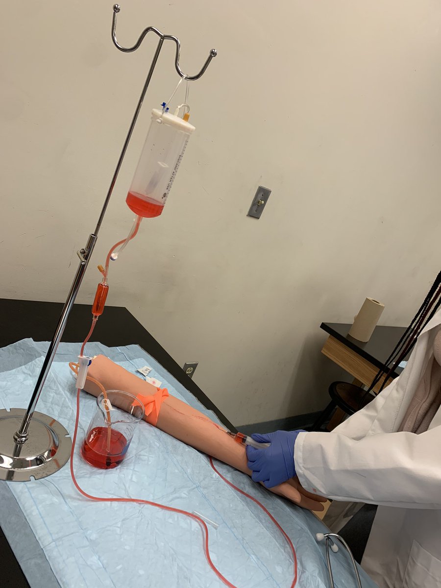 Phlebotomy simulation in <a href="/PLTWorg/">Project Lead The Way</a> Biomedical Science today <a href="/LibertyHigh/">Liberty High School</a> 👩‍⚕️ 💉🩸🏥<a href="/MrLittleScience/">Mr. Little</a> <a href="/MissRichardsLHS/">Ms. Richards</a> <a href="/Leesonscience/">Dr. Maureen Leeson</a>
