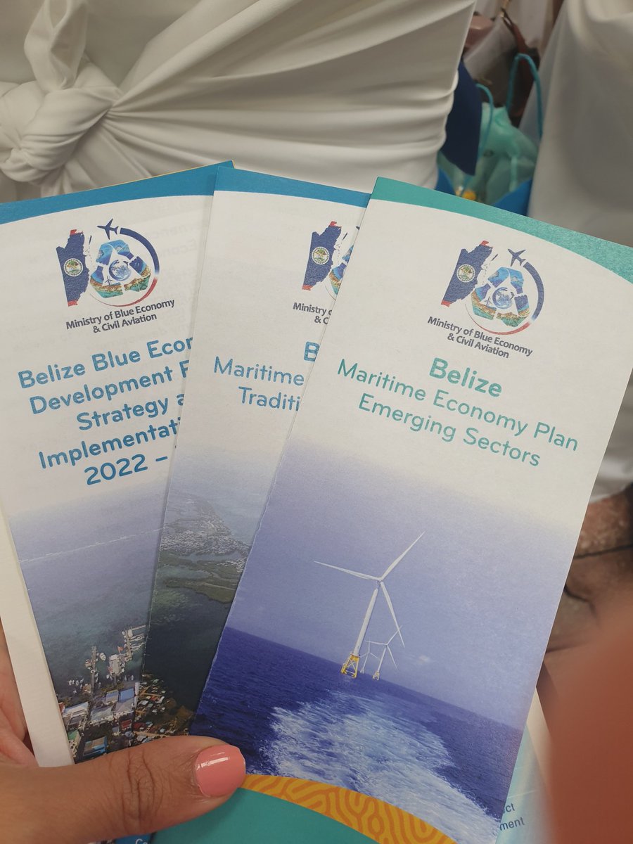Belize is launching their Maritime Economy Plan today along with their Blue Economy Development Policy and Strategy. The launch event is live at fb.watch/gvIdcvDwks/