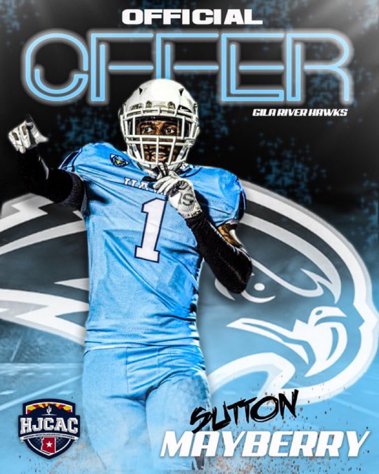 SUTTONMAYBERRY's tweet photo. Thank you @GilaRiverHawks for the official offer!!! Let’s get it🎱@Mikedeesel https://t.co/caXJ81NlL0