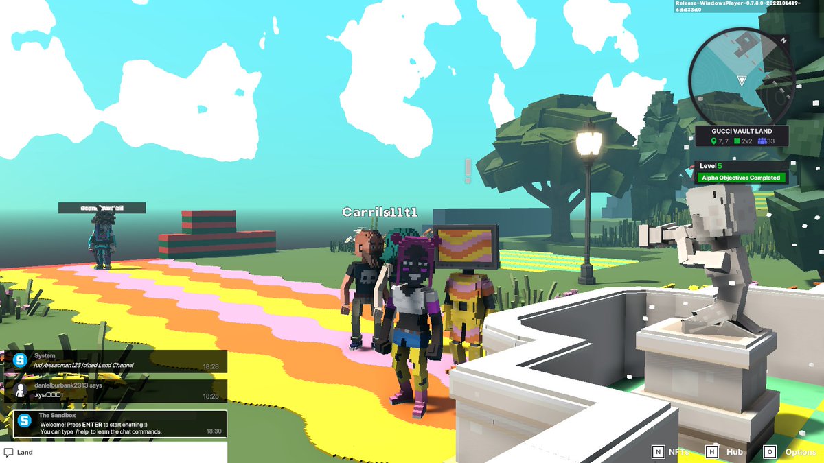 JBesacman's tweet photo. @TheSandboxGame 🍓 #GucciVault in  #TheSandbox https://t.co/it4Z0Vn0xn