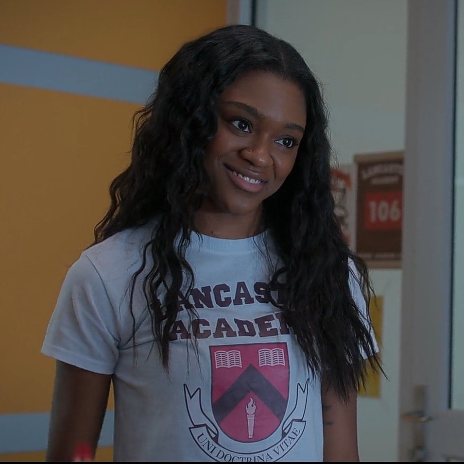 AGayPerDay's tweet photo. Today's queer character is Calliope 'Cal' Burns (she/her), a lesbian character from First Kill.

She's one of the protagonists and is openly sapphic and heavily implied to be lesbian in the show. All sources I've seen describe her as lesbian! https://t.co/WOLjAiIIz8