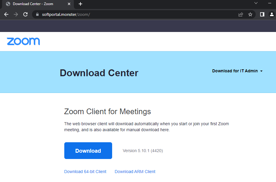 SquiblydooBlog's tweet photo. #Vidar #Arkei
#FakeZoom installer 
@Namecheap Please nuke the site softportal[.]monster/zoom/

C2: 89.185.85.63
Botnet: 1729
Sandbox: https://t.co/gDvteXkWKS
VT: https://t.co/KLj4gHaxTj
MB: https://t.co/7u5jNJfmkj
@JAMESWT_MHT https://t.co/xmlJM5z4bj