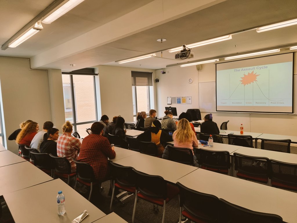 Full day PSTS session for Mental health nursing students at the University of Manchester👏👏