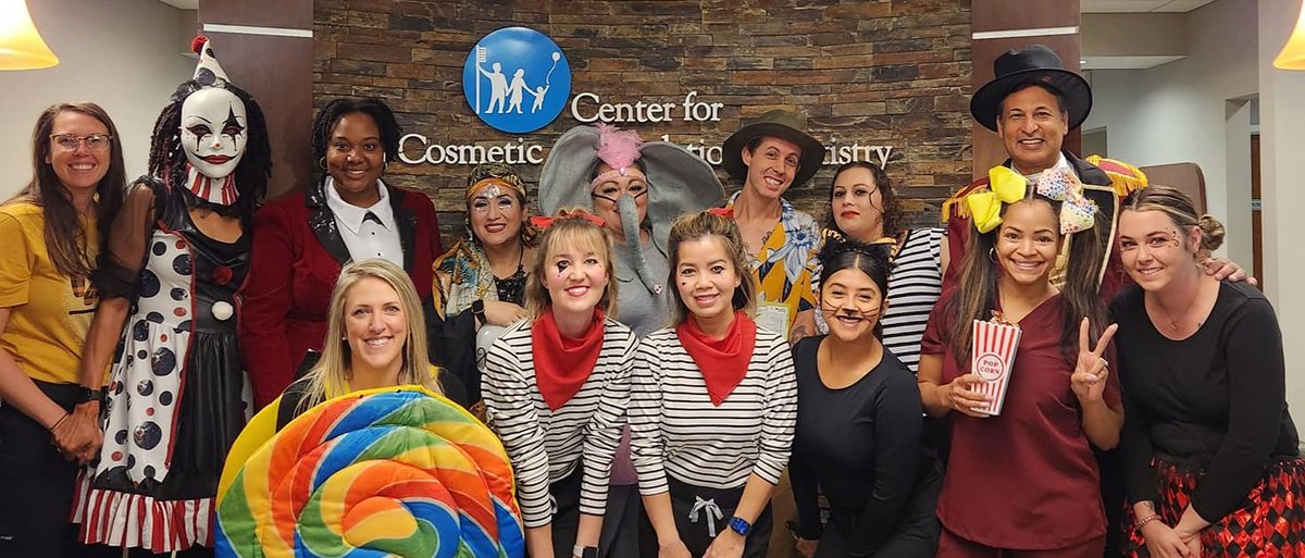 CCSDentistry's tweet photo. Happy Halloween from all of us @CCSDentistry #circus #copsandrobbers #halloweenfun #trickortreat #ccsd👻🎃 https://t.co/Du8Lvq8hob