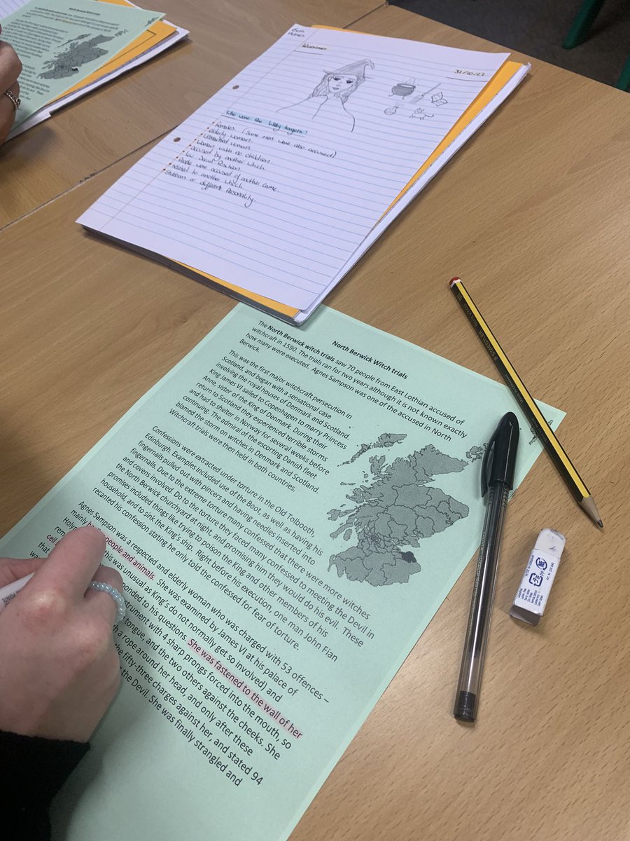 S3 historians @olsphigh have been looking at the Scottish Witch Trials today #halloween  <a href="/SATHinfo/">S A T H</a>