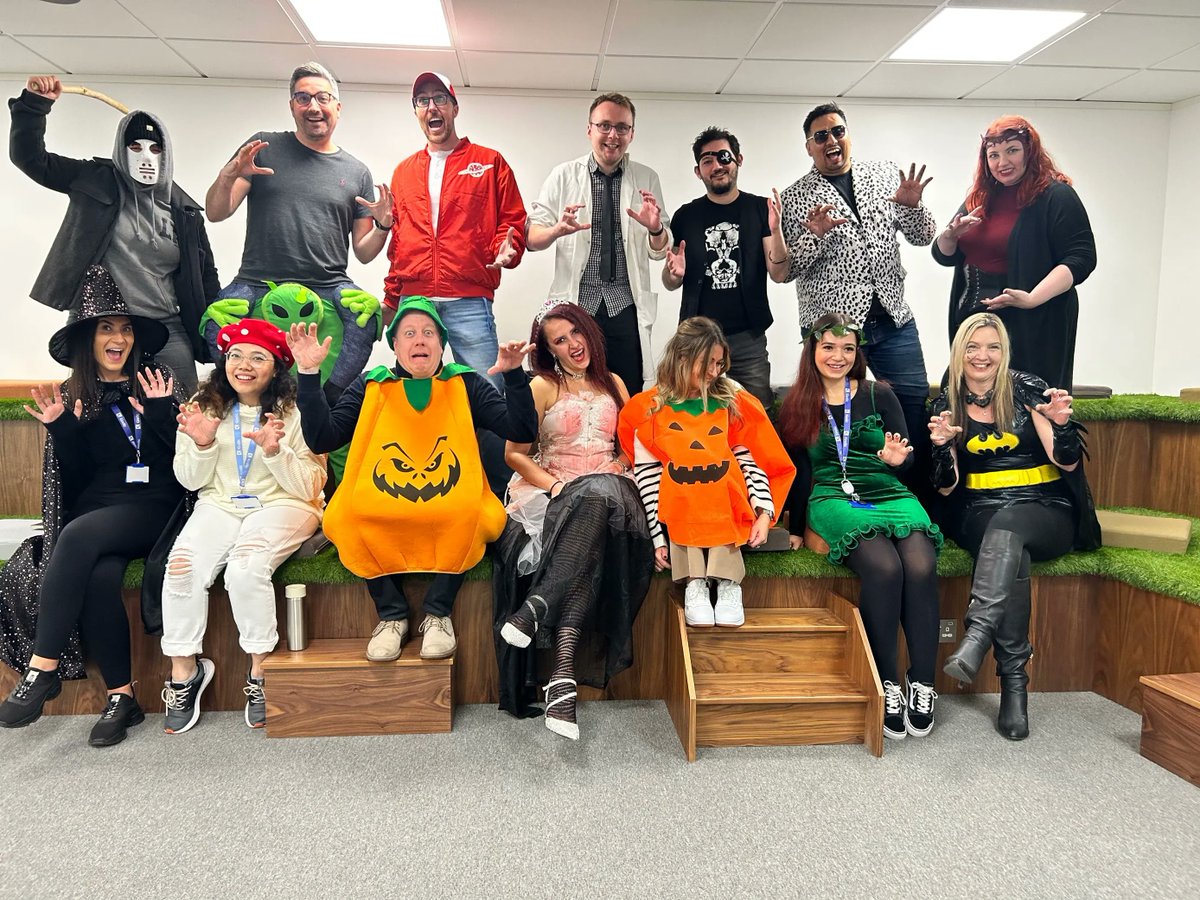 KxSolutions's tweet photo. The Kinetic office has taken a bit of a dark turn today! ๐๐ธ๐ป
Lots of tricks, spooky costumes and even more treats!!!
Wishing everyone a spook-tacular Halloween!
#creepitreal #Kineticsoftware #halloween #halloweencostume2022 #halloweenfun #halloween2022 #KxHalloween https://t.co/Eag7UOpuG1