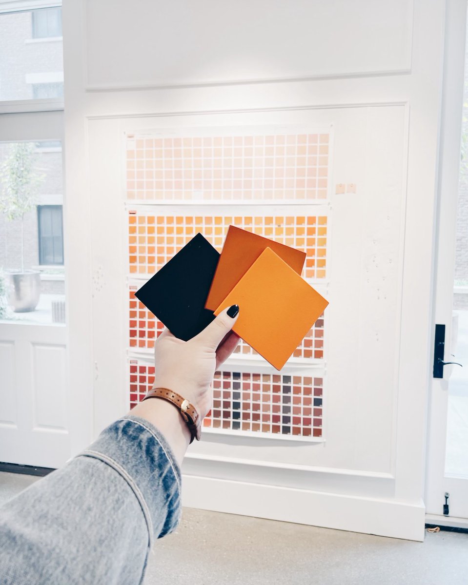 Spooky vibes with a client color check today. Love it when a plan comes together. #HappyHalloween🎃