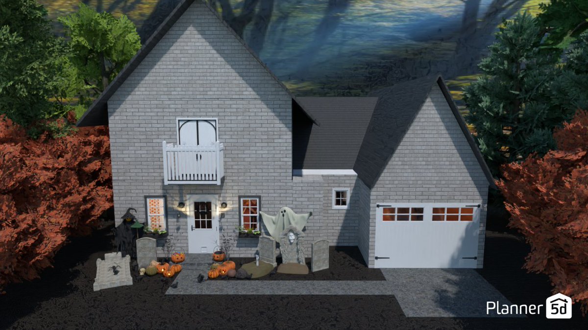 anggreaniztrela's tweet photo. Hi @Planner5D
I'm created Halloween house. How about this?
#Halloween2022 #Halloween #halloweendecor #planner5d #design #housedesign https://t.co/NKDO5bGyl4