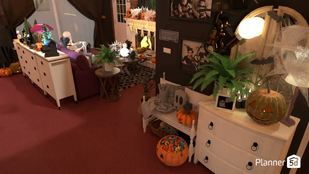 anggreaniztrela's tweet photo. Hi @Planner5D
I'm created Halloween house. How about this?
#Halloween2022 #Halloween #halloweendecor #planner5d #design #housedesign https://t.co/NKDO5bGyl4