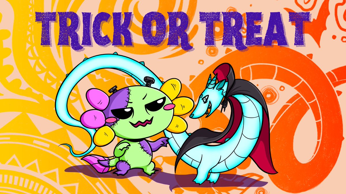 cukiesworld's tweet photo. 🎃Trick or treat?🍬🍭

Happy Halloween to everyone! 👻

#BSCGem #TRON #bsc #PlayToEarn https://t.co/DNpGomv3W6