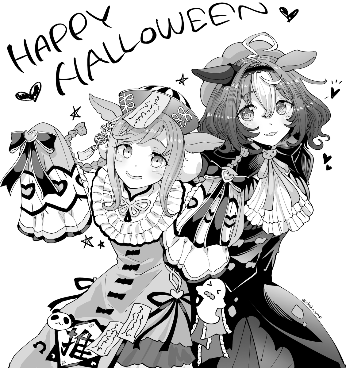 ハッピーハロウィン!(出遅れ🤤🎉
#Halloween
#ウマ娘プリティーダービー
