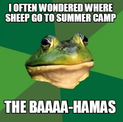 TinkerCrickCamp's tweet photo. You know what time it is! #MemeMonday #campaddition (1/3)

I'll show myself out... :P https://t.co/v3SmBrxOP1
