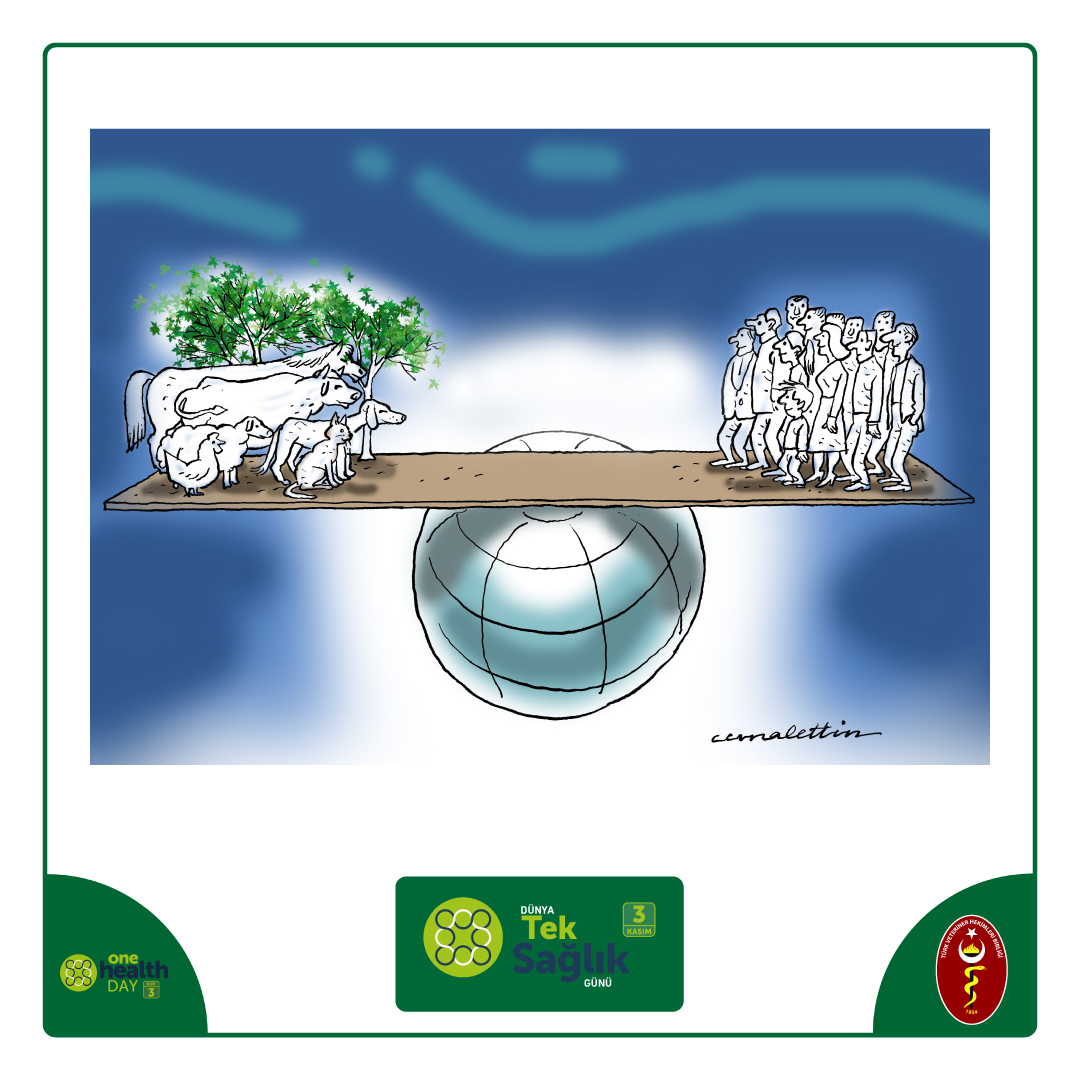 Tek Sağlık Günü'ne 2⃣ gün kaldı!

"#Sağlık aslında insan, hayvan ve çevre arasında bir denge meselesidir. Biri olmadan diğerleri yaşamını sürdüremez!"    

🐕🐄🐿️🦭🦇🐟🦆 🕷️🐝🌼🌳 👩‍👩‍👦‍👦👇

<a href="/tcbestepe/">T.C. Cumhurbaşkanlığı</a>  <a href="/saglikbakanligi/">T.C. Sağlık Bakanlığı</a>  <a href="/TCTarim/">T.C. Tarım ve Orman Bakanlığı</a>