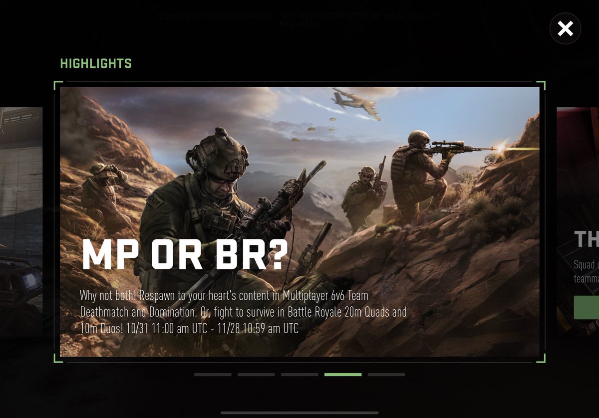 ImOwFromYT's tweet photo. Warzone Mobile Multiplayer! 🔥👀

We could be getting multiplayer according to this in game screenshot!

Makes sense if there’s cross progression and you need to rank up weapons 🎉
#warzonemobile https://t.co/emLOAfVZkp