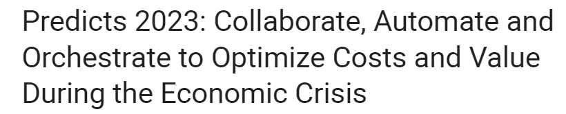 fab_biscotti's tweet photo. Coming soon...
#GartnerIO #CostOptimization #Economics #Automation #WorkloadOrchestration #Orchestration #ProcessAutomation #PlatformEngineering https://t.co/AVM4zP2ISf
