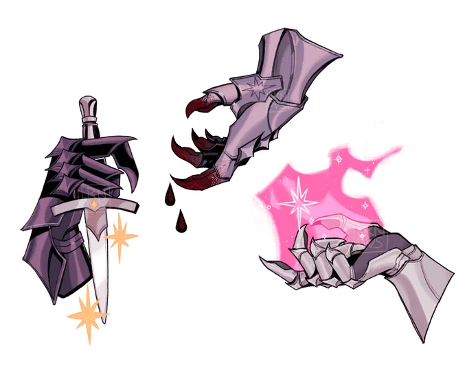 Happy Halloween! Have some spooky Gauntlets that I now have stickers of! 