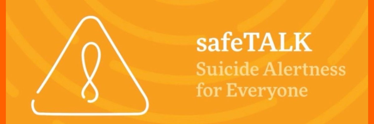 SafeTALK 'Suicide Alertness For Everyone' is being held May 17 at Turner Fenton SS. Any PeelSchools staff are welcome to self-register via PeelPD. See YOU there! For all dates/locations, see bit.ly/3h1YVJq