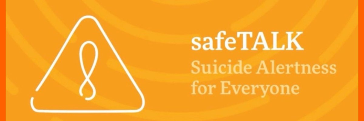SafeTALK "Suicide Alertness For Everyone" is being held May 17 at Turner Fenton SS. Any PeelSchools staff are welcome to self-register via PeelPD. See YOU there! For all dates/locations, see bit.ly/3h1YVJq