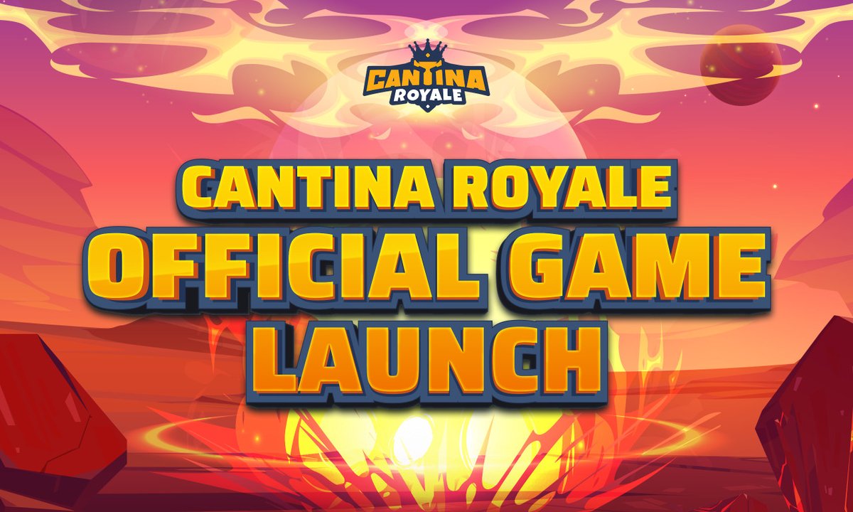 This is it. The game is officially live! 🔥🔥🔥

Let's keep it simple — we'll see you inside the game!!! 🙉

LFG 👊 cantinaroyale.io/play-now
