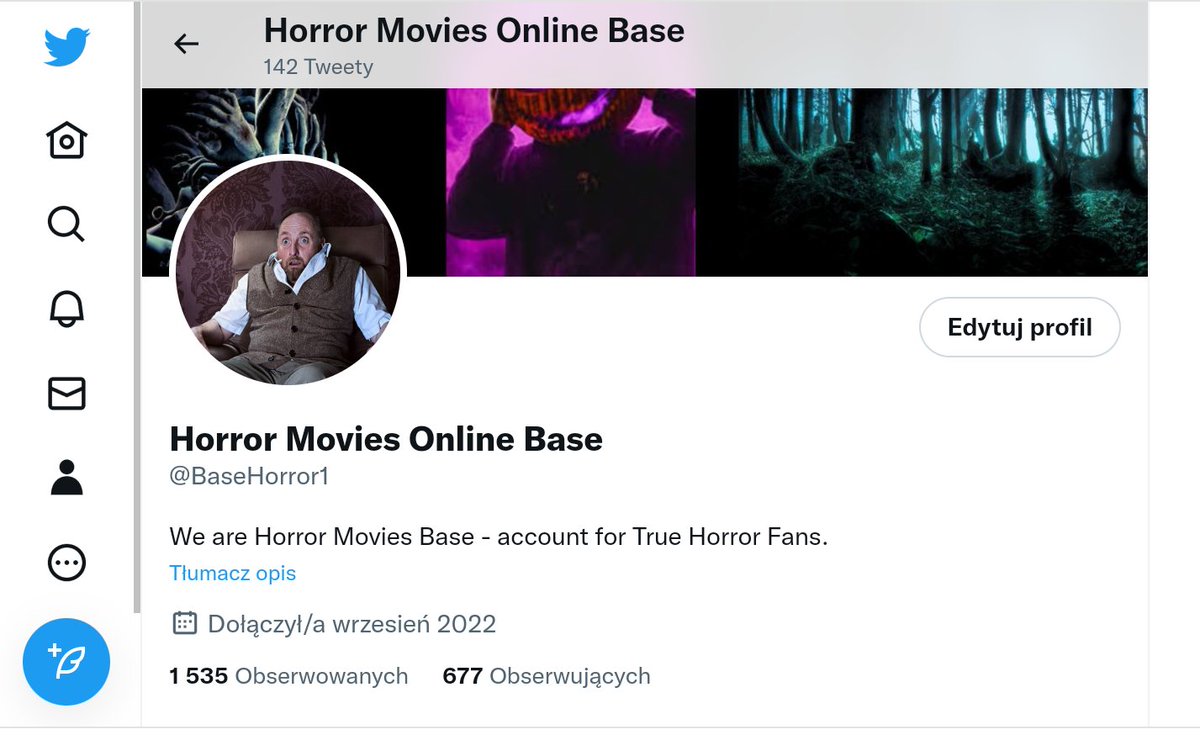 BaseHorror1's tweet photo. We're grateful for Over 600 followers! 👍
- Dear horror Fans: Our fave Day of the Year is NOW! 🎃🧛 https://t.co/28lpfiLU29