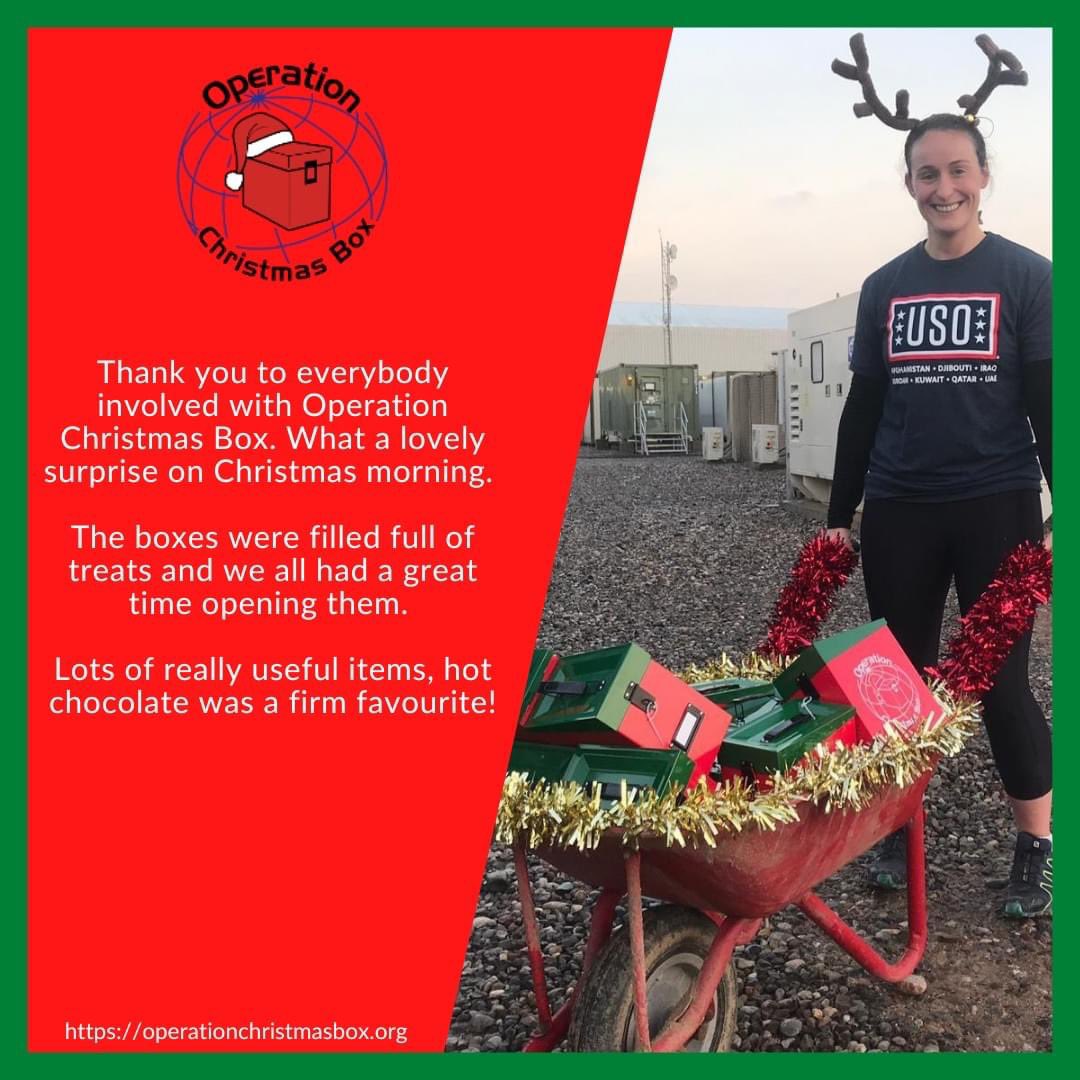 OpChristmasBox's tweet photo. It's #Halloween and it's only 55 days to go until Xmas! We have been busy ensuring all of the boxes will be delivered on time to the thousands of #ArmedForces personnel deployed around the world this Christmas. What will be inside the boxes this year? π
ππ #DeployedAtChristmas https://t.co/CnP5X7fnZZ