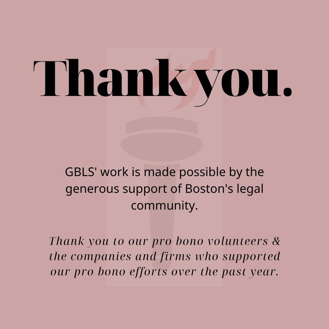 BostonLegalAid's tweet photo. On this last day of #ProBonoMonth, we'd like to thank our many pro bono volunteers and partners for their time, energy, and expertise. Together, we're making a difference in the lives of the thousands of people GBLS helps each year! #LegalAidWorks #VolunteerAppreciation https://t.co/TP2CcujFxs