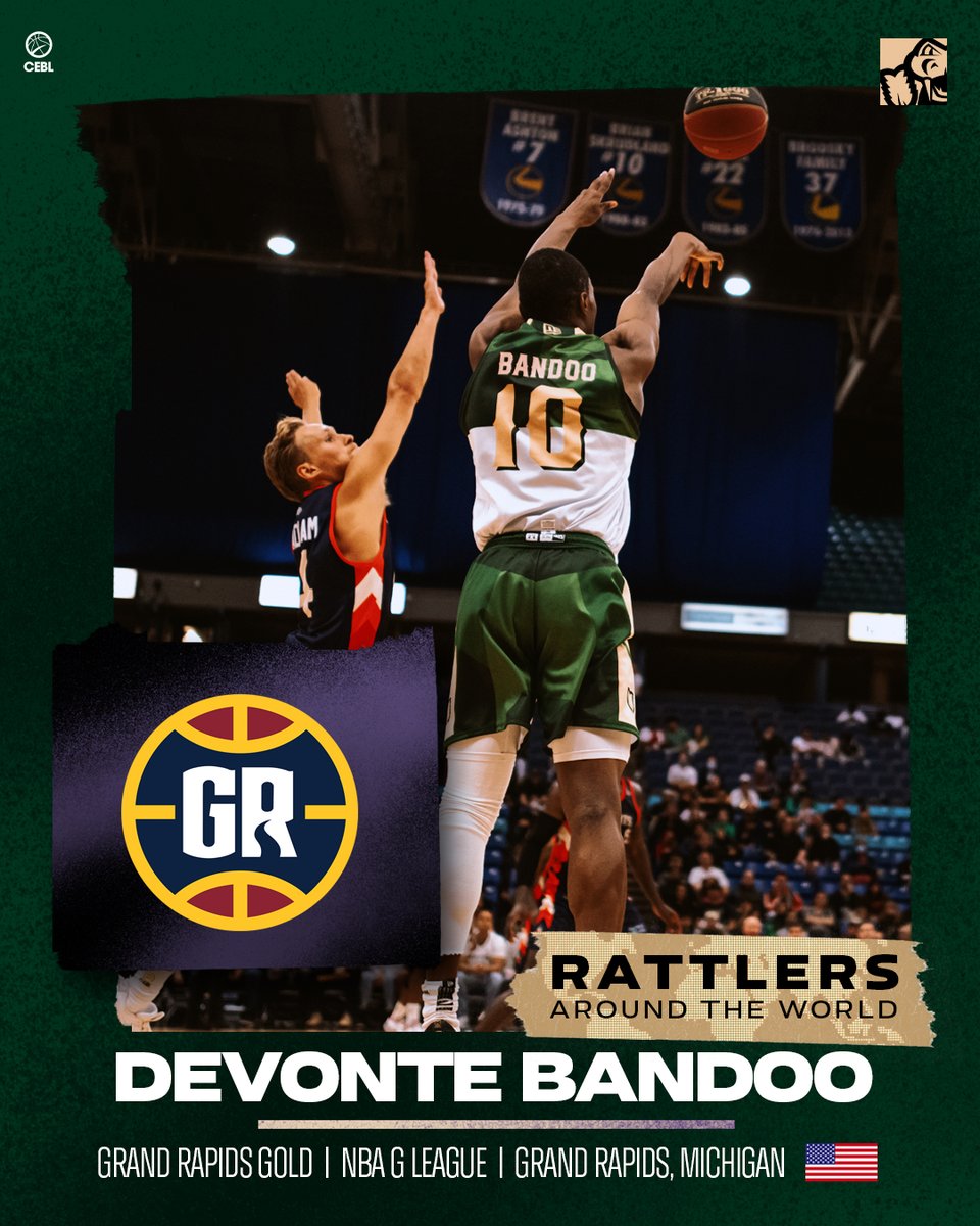 Rattlers Around The World 🌐 Devonte Bandoo⁣ ⁣⁣⁣⁣⁣ @DevonteBandoo is back with the @NBAgrandrapids in the @nbagleague ⁣ ⁣⁣⁣⁣⁣ Stay tuned for more Rattlers Around The World 🐍⁣⁣⁣⁣⁣ ⁣⁣⁣⁣⁣ #FearTheFang | #LetsBall ⁣⁣