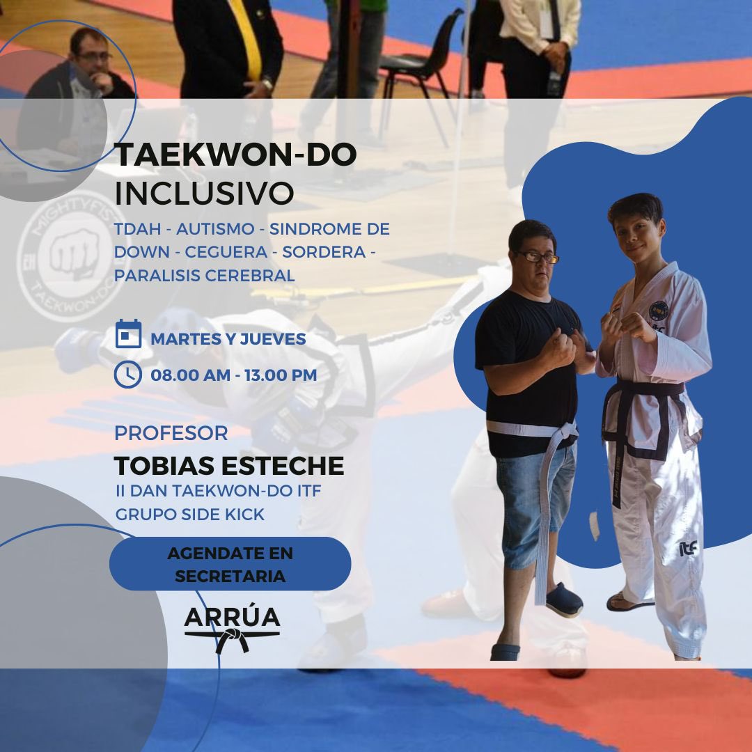 Apostamos por la inclusión a través del TAEKWON-Do ITF 🇵🇾💪🏽👊🏽
