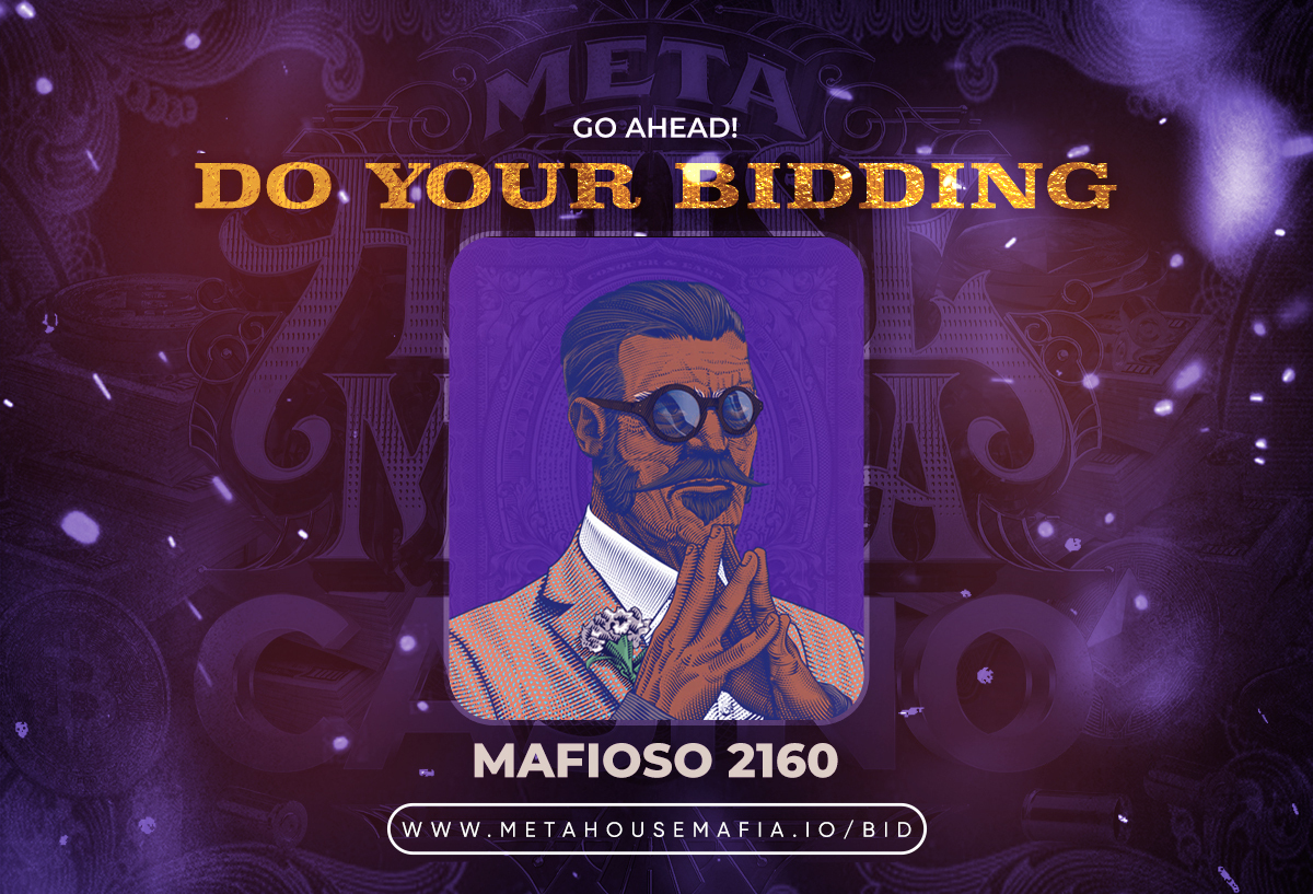 metahousemafia's tweet photo. 🤌This week's auction features the WHITE FLOWER / The Corporation, last one for this month! Mafioso 2160 is up for grabs!  

Make your offer before November 8, 2022! ⏰https://t.co/mNXxtZiWDd 💰 https://t.co/zwjOqZXMKt