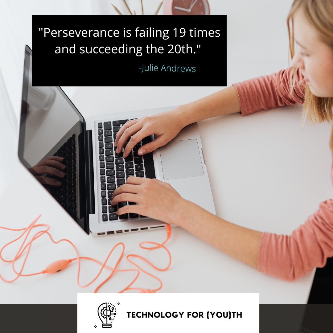wearetech4youth's tweet photo. Success is to wake up each morning and consciously decide that today will be the best day of your life.
– Ken Poirot
#STEM #stemlearning #stemeducation #kidslearning #CodingIsFun #KidsInCoding #KidsInTech #GirlsWhoCode https://t.co/Tj5XVBwzTn