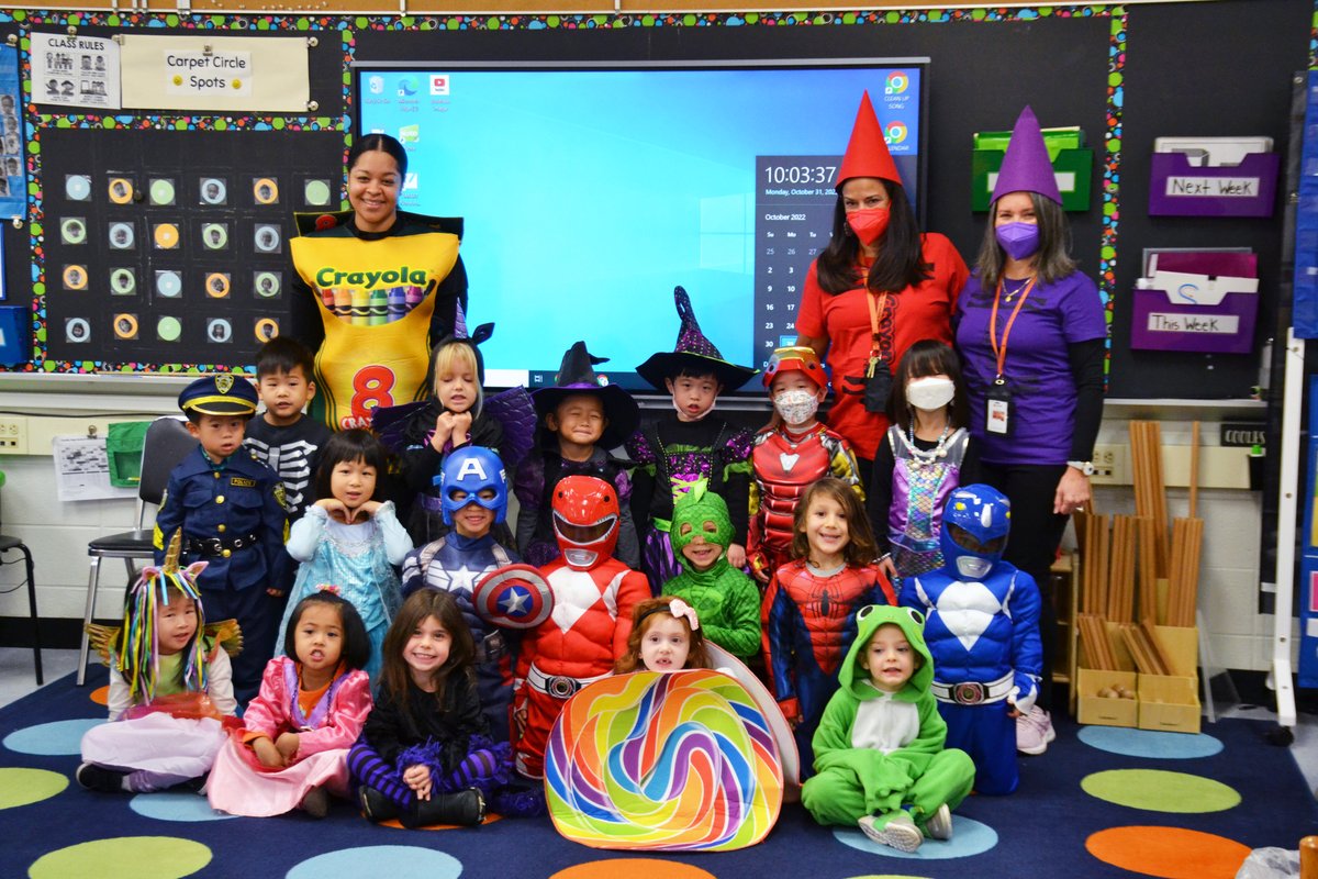TenaflySchools's tweet photo. Our Tiger Tots are GREEAATT! Happy Halloween from our youngest Tigers! #TeamTenafly #TenaflyPublicSchools #TigerTots https://t.co/79Fwaiq9NY