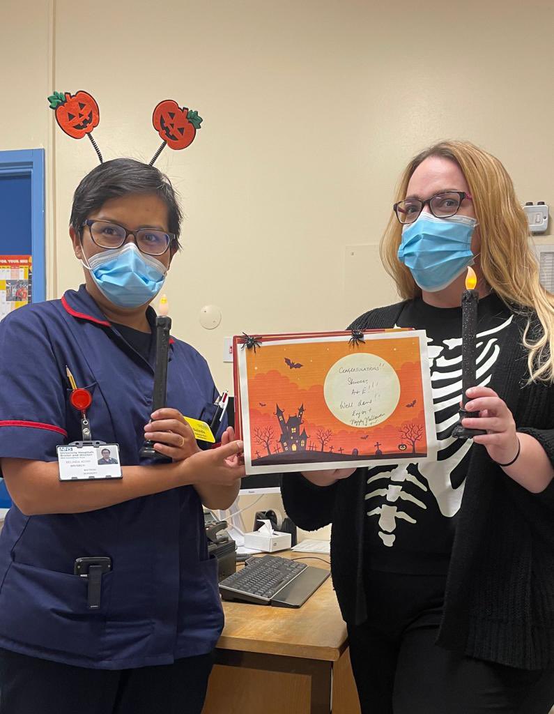 Congratulations to BEH ED and OPD on being spooktacular with your decorations! Well done and Happy Halloween 🕸👁🕷🎃@uhbwNHS @Sarah1chalkley @MelanieLBroad @becca_may1