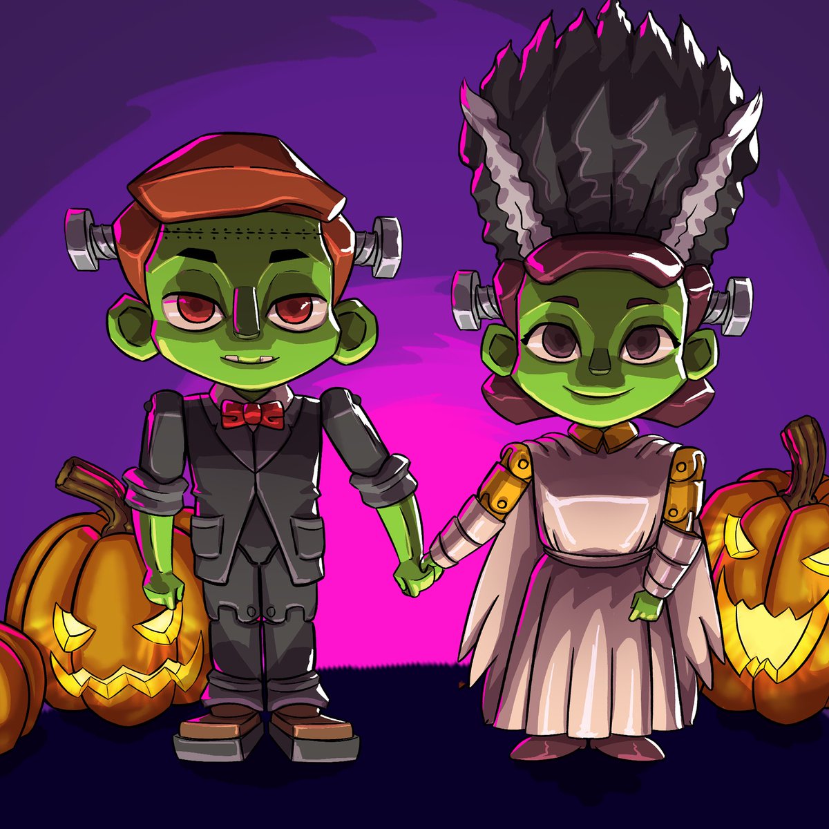 Term of the day is: Everlasting Love
After all, everyone needs a ghoul by their side 🖤

Happy Halloween to all you children of the night! 🎃🪦🦇

--
#vrgame #indiegame #indiegamedev #vr #CharacterDesign #Halloween2022 #Halloween