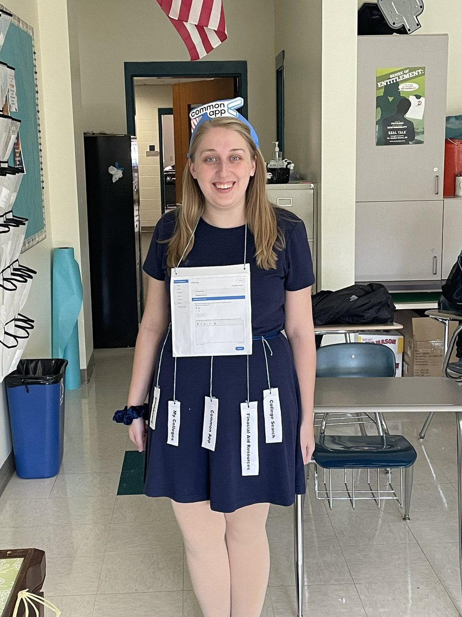 This Halloween, I dressed as a high school senior’s nightmare… The Common App! <a href="/CommonApp/">Common App</a>