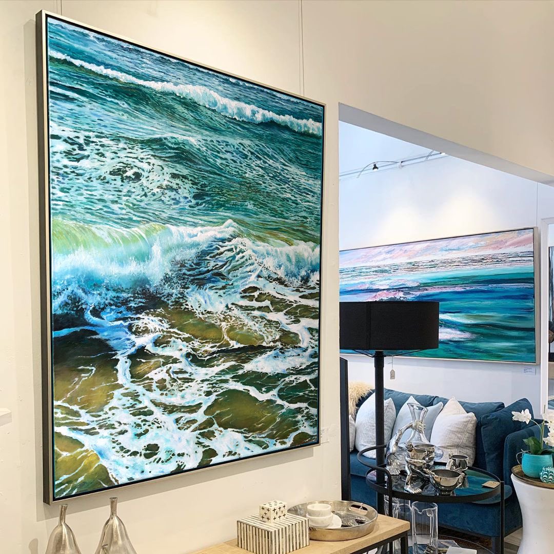 DariDivya's tweet image. I set a reserve price for the INCONSTANCY auction 1 ETH. The winner of the auction will also receive the original 80x80cm (31.5x31.5in) oil painting.