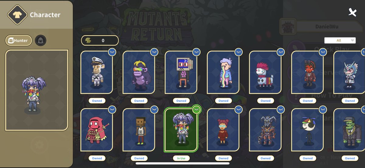 0xDanielWu's tweet photo. @Zaptio GM Zaptio🎃
Can I use clonx to hunt with you?
@arcadedotinc #mutantsreturn https://t.co/tnoIKFeVtw