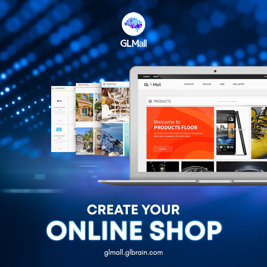 GLMallOfficial's tweet photo. An Online Shop 🛍️ for all needs of your daily life.
✅ Professional Online Shop on two levels: Products and Services.
🌐 If you want to know further details, feel free to check out our website!
https://t.co/RMsbl2smz7
#glmall #glbrain #highfees #blockedtransactions https://t.co/ptH98DgL27