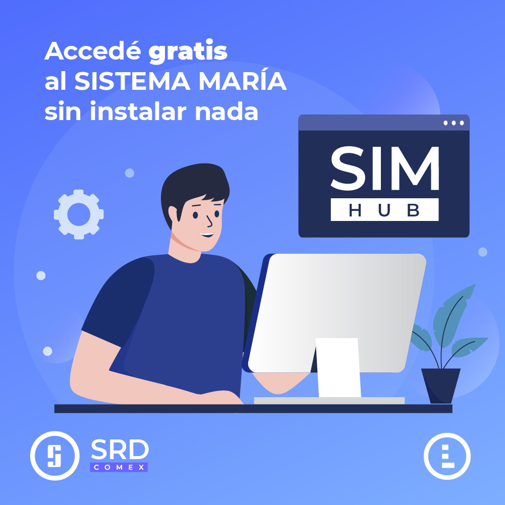 Para facilitar el trabajo de nuestros clientes, brindamos conectividad al Sistema María en forma remota ¡sin costo extra! Accedé a SIM HUB la solución que permite operar con el Sistema María  de manera remota, segura y gratuita!!!