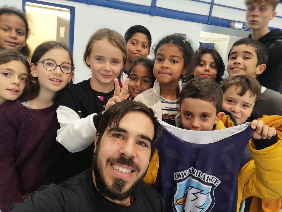 On était à #cap33 aujourd'hui où match a rencontré tout un groupe de jeunes et leur a fait découvrir notre sport préféré !