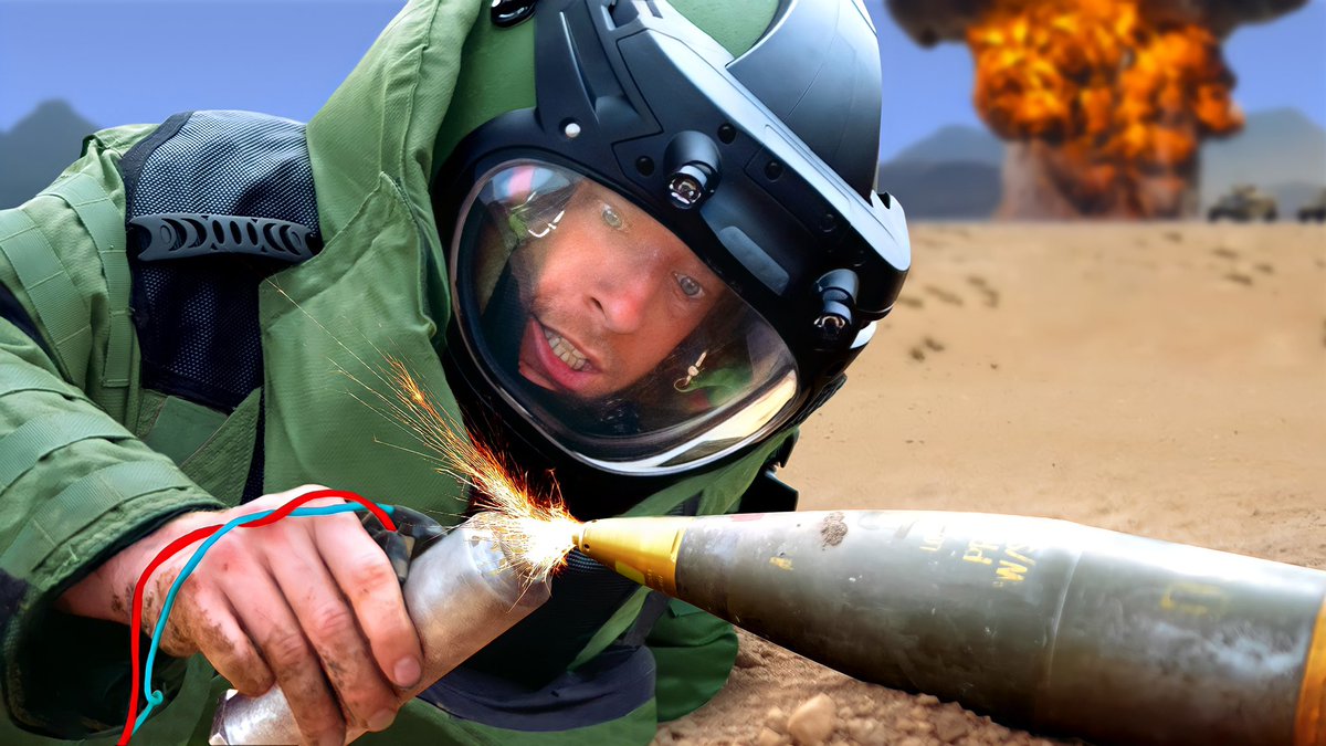 Posting this one more time. :-)
Video Title: "Marines Put Me Through Explosive Ordnance Training" 💣💥

<a href="/AustenAlexnder/">Austen Alexander</a>