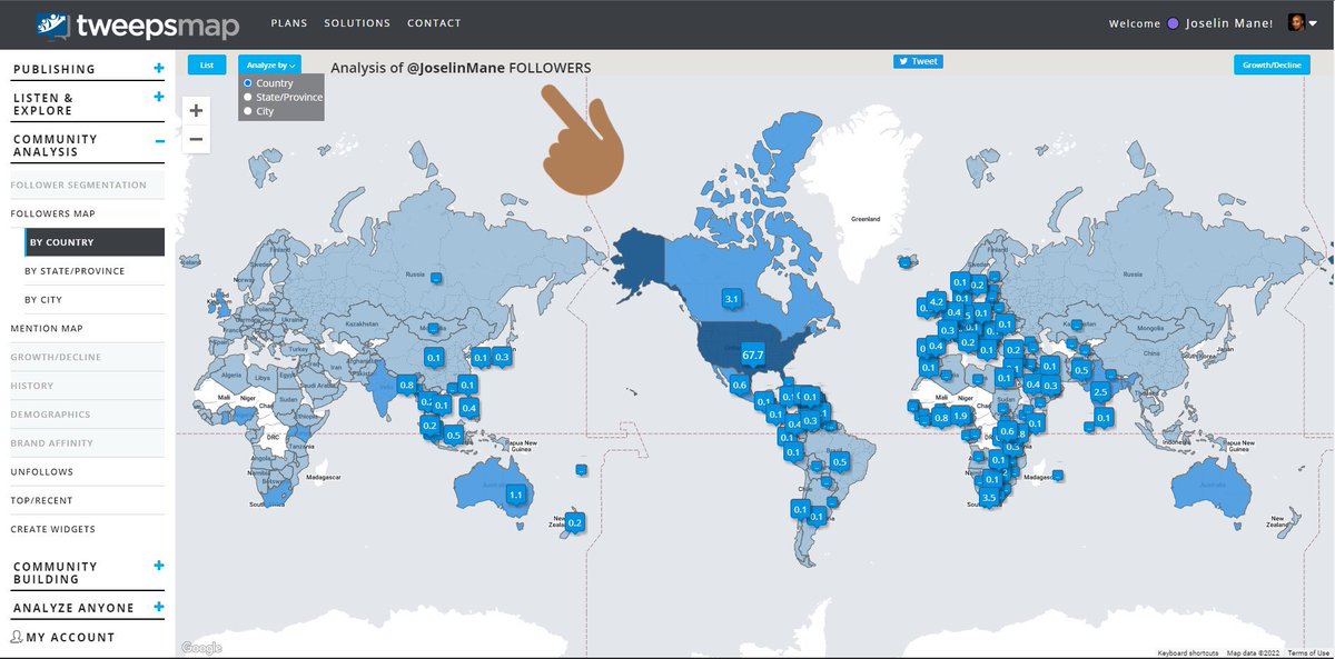 JoselinMane's tweet photo. #CreatorCommunityChat Creator Resource
@tweepsmap
Free Trial & 10% Off for @CreatorCommunty members & guests
thanks @JonWesselink
https://t.co/sWE2f2OmYV https://t.co/wv5w0lmN3i