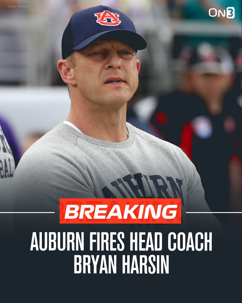 Auburn has fired head football coach Bryan Harsin. Story: on3.com/news/auburn-fi…