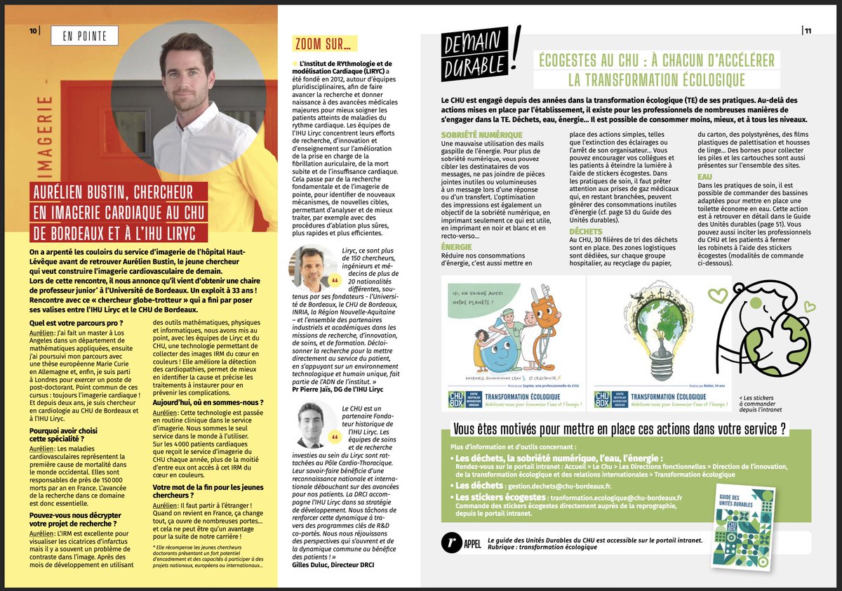 Aurelien Bustin (@aurelienbustin) on Twitter photo Mon portrait dans le journal du #CHU #Bordeaux #Passerelles ✍️ par <a href="/AmandineMrto/">Amandine Mariotto</a> 🙏 ⬇️⬇️ <a href="/CHUBordeaux/">CHU de Bordeaux</a> <a href="/univbordeaux_EN/">University of Bordeaux</a> <a href="/ihu_liryc/">IHU Liryc</a> Mon portrait dans le journal du #CHU #Bordeaux #Passerelles ✍️ par <a href="/AmandineMrto/">Amandine Mariotto</a> 🙏 ⬇️⬇️ <a href="/CHUBordeaux/">CHU de Bordeaux</a> <a href="/univbordeaux_EN/">University of Bordeaux</a> <a href="/ihu_liryc/">IHU Liryc</a>