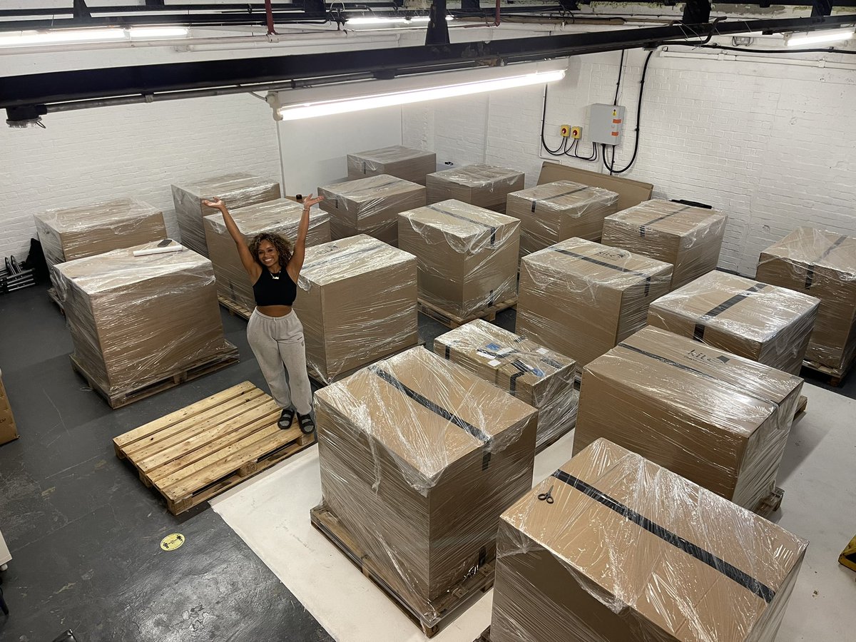 My first order Sept 2020 vs. My order this week to Sainsburys stocking stores all over the UK!! Never give up 🙌🏽 #smallbusiness #business #noknotco