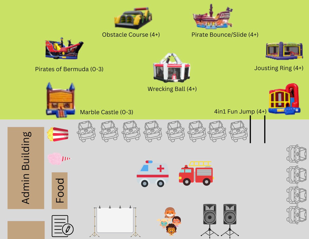 thebridgeloves's tweet photo. Tonight is our 11th annual HARVEST FEST! This is a completely FREE event with 6 EPIC fun jumps, trunk or treating, food and LOADS of candy! Join us tonight at 6PM! 🤩🍬 Check out our AWESOME layout. 👀 https://t.co/8Tt5QoPWak