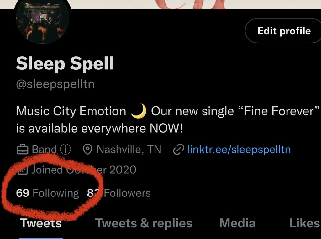 Congratulations @tyleredenmusic for being the 69th person we follow 

You get free entry to all of our shows forever as long as you chug a can of green beans on stage every time we play