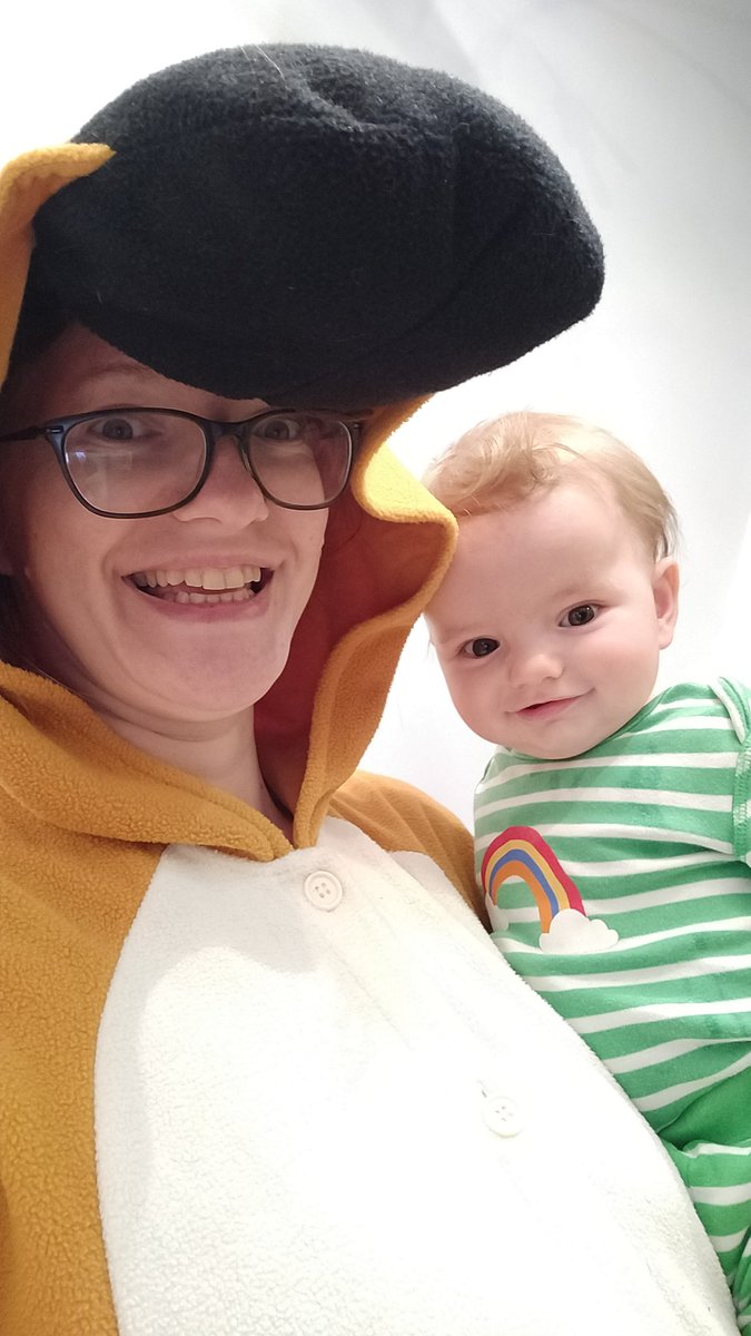 Kigurumi on for Halloween door answering. 👍👍