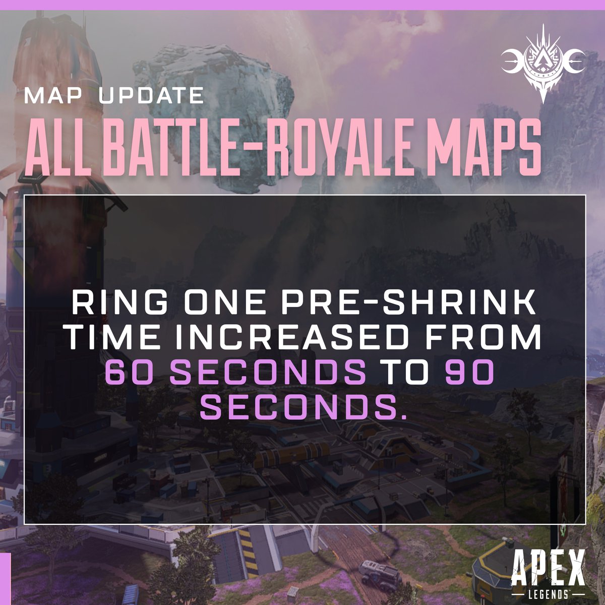 PlayApex's tweet photo. Eclipse launches tomorrow! 🌒 Check out some highlights from the update below or read the full patch notes on our website.

📃: https://t.co/rxotc0kJF6 https://t.co/u38hOChmWH